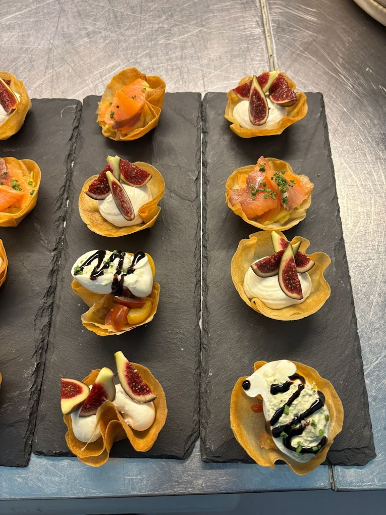 Assortiment de bouchées apéritives raffinées